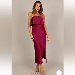 Petal & Pup Dress with Slit